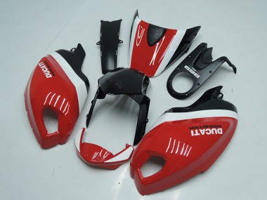 2008-2012 Ducati Monster 696 Motorcycle Fairings - White Red Glossy Black Canada Websites