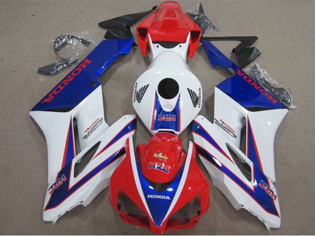 2004-2005 Honda CBR1000RR Motorcycle Fairing Kits - White Red Blue HRC Canada Websites