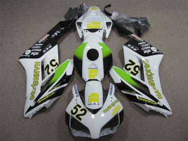 2004-2005 Honda CBR1000RR Motorcycle Fairings - White Yellow Green Glossy Black Hannspree 52 Canada Websites