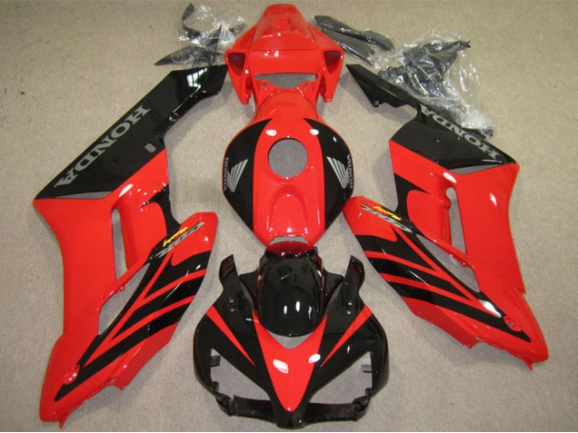2004-2005 Honda CBR1000RR Motorcycle Fairings - Red Glossy Black Fireblade Canada Websites