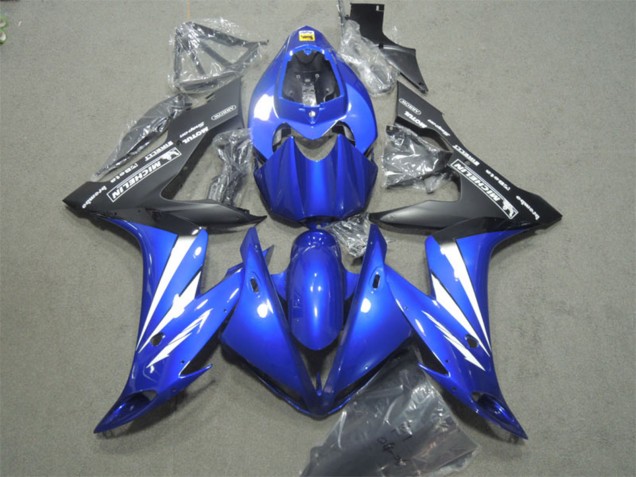 2004-2005 Honda CBR1000RR Motorcycle Fairings - Blue White Matte Black Canada Websites
