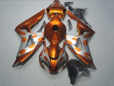 2006-2007 Honda CBR1000RR Motorcycle Fairings - Silver Dark Gold Canada Websites