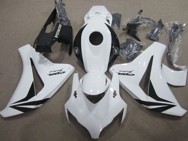 2008-2011 Honda CBR1000RR Motorcycle Fairings - White Glossy Black Fireblade Canada Websites