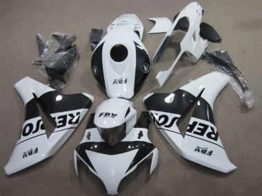 2008-2011 Honda CBR1000RR Motorcycle Fairing Kits - White Glossy Black Repsol Canada Websites