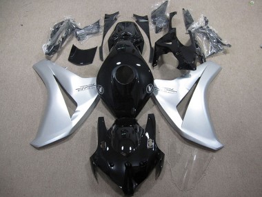 2008-2011 Honda CBR1000RR Motorcycle Fairings - Silver Glossy Black Fireblade Canada Websites
