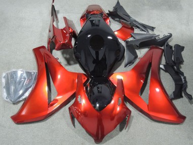 2008-2011 Honda CBR1000RR Motorcycle Fairings Kits - Red Glossy Black Canada Websites