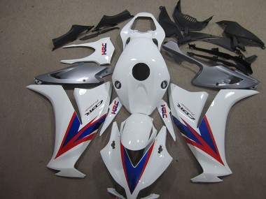 2012-2016 Honda CBR1000RR Motorcycle Fairings - White Blue Red Silver HRC Canada Websites