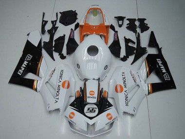 2012-2016 Honda CBR1000RR Motorcycle Fairings - White Orange Glossy Black Konica Minolta 56 Canada Websites