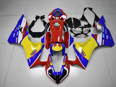 2017-2023 Honda CBR1000RR Motorcycle Fairing - White Red Blue Yellow HRC Canada Websites