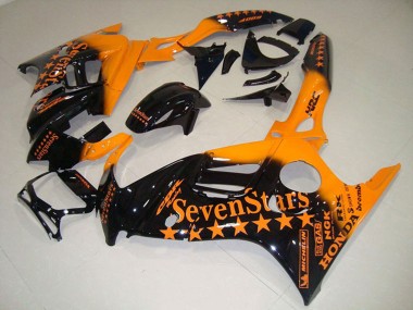 1995-1996 Honda CBR600 F3 Motorcycle Fairings - Orange Glossy Black SevenStars Canada Websites