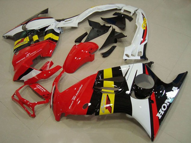 1995-1996 Honda CBR600 F3 Motorcycle Fairings - White Red Yellow Glossy Black Canada Websites