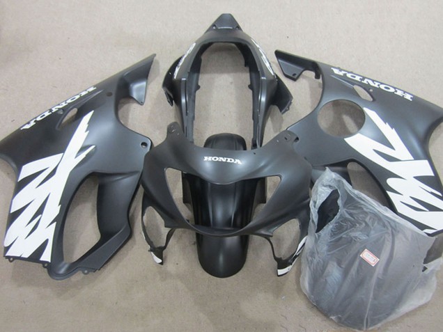 1999-2000 Honda CBR600 F4 Motorcycle Fairings - Matte Black Red Decals Canada Websites