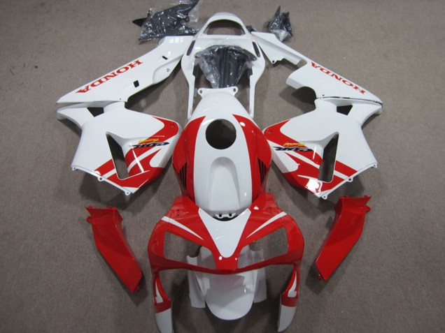 2003-2004 Honda CBR600RR Motorcycle Fairings - White Red Canada Websites
