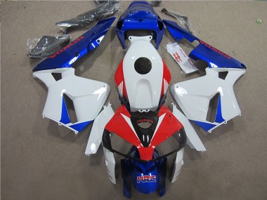 2005-2006 Honda CBR600RR Bike Fairings - White Red Blue HRC Canada Websites
