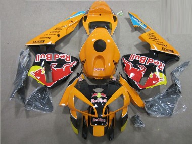 2005-2006 Honda CBR600RR Motorcycle Fairings - Orange Black Red Bull Canada Websites