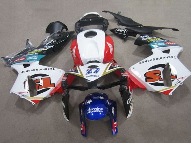 2005-2006 Honda CBR600RR Motorcycle Fairings - White Red Black Blue 27 Canada Websites