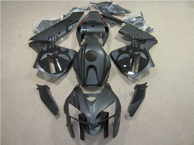 2005-2006 Honda CBR600RR Motorcycle Fairing Kits - Matte Black Canada Websites