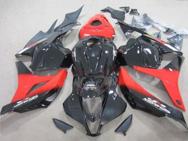 2009-2012 Honda CBR600RR Bike Fairings - Red Glossy Black Canada Websites