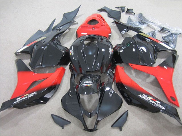 2009-2012 Honda CBR600RR Bike Fairings - Red Glossy Black Canada Websites