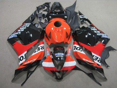 2009-2012 Honda CBR600RR Full Motorcycle Fairings - Orange White Red Glossy Black Repsol Canada Websites