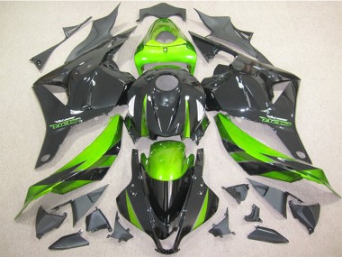 2009-2012 Honda CBR600RR Motorcycle Fairing - Green Glossy Black Canada Websites