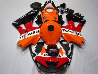 2013-2023 Honda CBR600RR Motorcycle Fairings Kits - Orange White Red Glossy Black Repsol Canada Websites