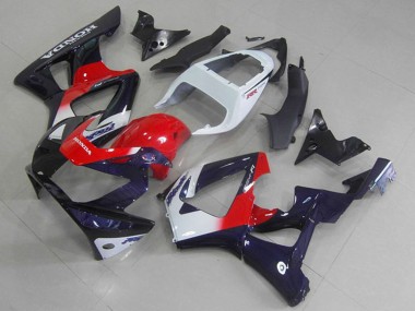 2000-2001 Honda CBR900RR 929 Motorcycle Fairings - White Red Dark Blue Canada Websites