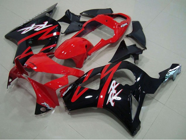 2002-2003 Honda CBR900RR 954 Motorcycle Fairing - Red Glossy Black Stripe Canada Websites