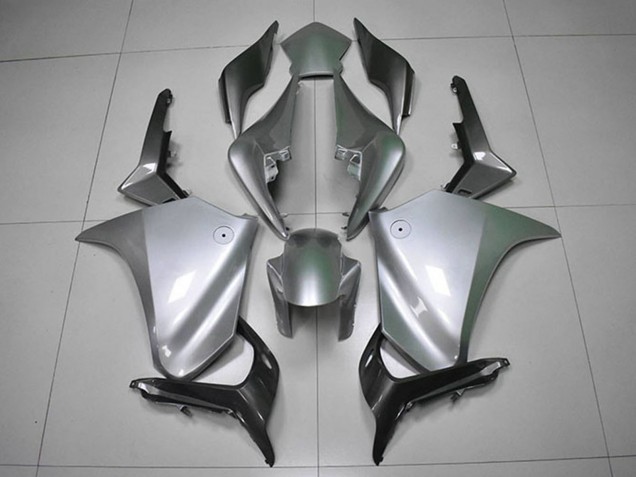 2010-2014 Honda VFR 1200 Motorcycle Fairings - Silver Black Canada Websites