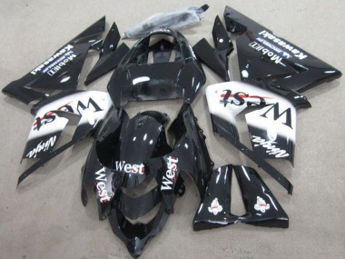 2004-2005 Kawasaki ZX10R Motorcycle Fairings - Black West Ninja Canada Websites