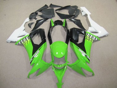 2008-2010 Kawasaki ZX10R Motorcycle Fairing Kits - White Green Black Canada Websites