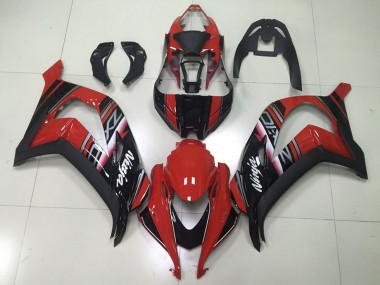 2016-2020 Kawasaki ZX10R Motorcycle Fairings - Maroon Red Glossy Black White Canada Websites