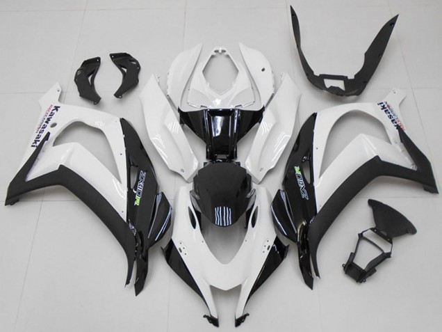 2016-2020 Kawasaki ZX10R Motorcycle Fairings - White Black Green Canada Websites