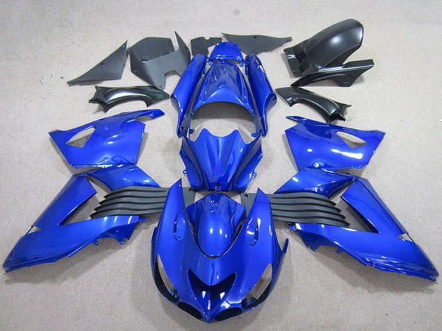 2006-2011 Kawasaki ZX14R ZZR1400 Motorcycle Fairing - Blue Canada Websites