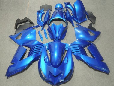 2006-2011 Kawasaki ZX14R ZZR1400 Motorcycle Fairings - Blue Canada Websites