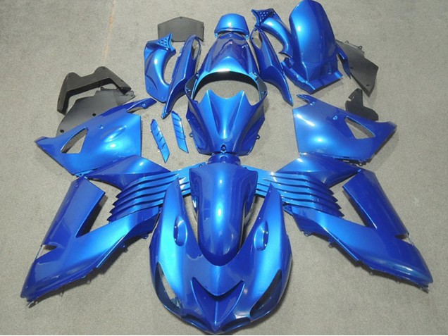 2006-2011 Kawasaki ZX14R ZZR1400 Motorcycle Fairings - Blue Canada Websites