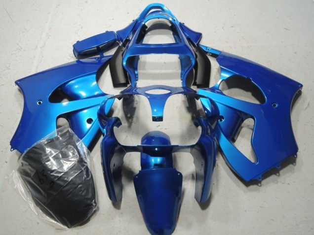 2000-2002 Kawasaki ZX6R Motorcycle Fairing - Blue Canada Websites