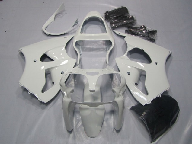 2000-2002 Kawasaki ZX6R Motorcycle Fairings - White Canada Websites