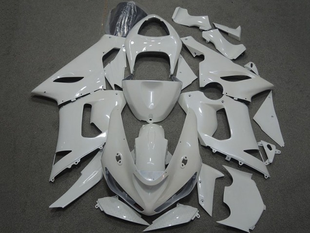 2005-2006 Kawasaki ZX6R Motorcycle Fairings - Unpainted Canada Websites