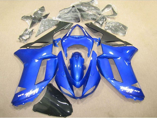 2007-2008 Kawasaki ZX6R Motorcycle Fairings - Blue Ninja 636 Canada Websites