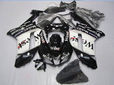 2007-2008 Kawasaki ZX6R Motorcycle Fairings - Black West Mobil Canada Websites