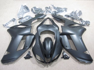 2007-2008 Kawasaki ZX6R Bike Fairings - Black Canada Websites