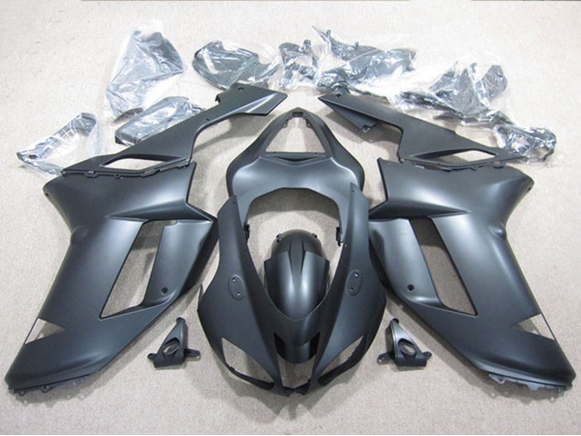 2007-2008 Kawasaki ZX6R Bike Fairings - Black Canada Websites