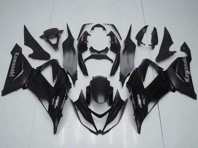 2013-2018 Kawasaki ZX6R Bike Fairings - Matte Black Canada Websites