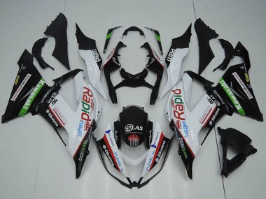 2013-2018 Kawasaki ZX6R Motorcycle Fairings - White Green Black Red Rapid Canada Websites