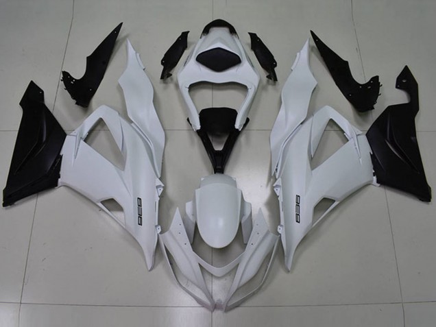 2013-2018 Kawasaki ZX6R Motorcycle Fairings - White Black 636 Canada Websites