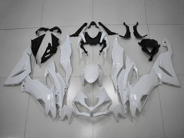 2019-2022 Kawasaki ZX6R Motorcycle Fairings - White Canada Websites
