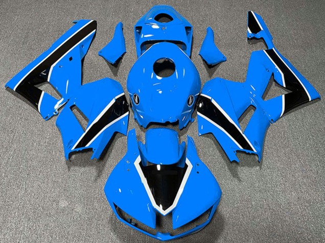 2013-2023 Honda CBR600RR Motorcycle Fairings - Light Blue White Glossy Black Canada Websites