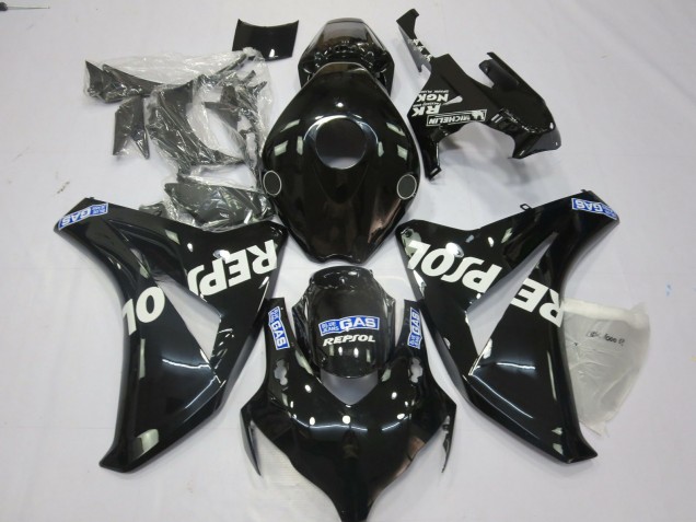 2008-2011 Honda CBR1000RR Motorcycle Fairings - Glossy Black Blue White Repsol Canada Websites