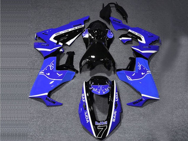 2017-2023 Honda CBR1000RR Motorcycle Fairings - Blue White Glossy Black Bull Canada Websites